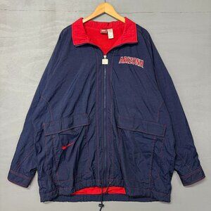 Vintage Team Nike Arizona‎ Wildcats Zip Up Embroidered Jacket XXL